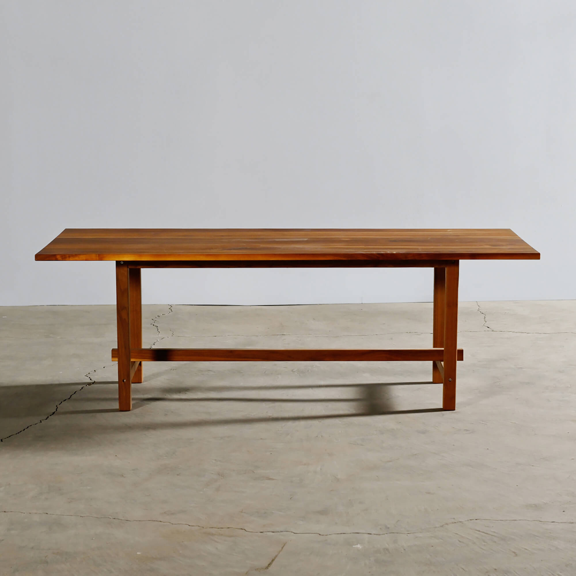 長方形テーブル／角材脚